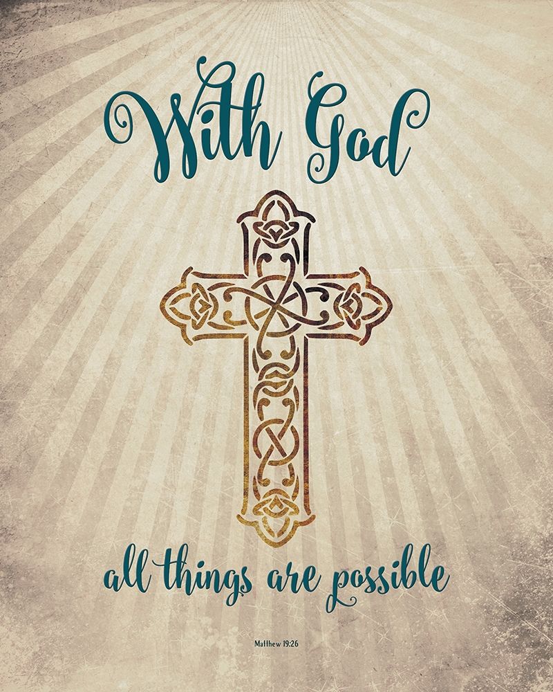 With God art print by Amanda Murray for $57.95 CAD
