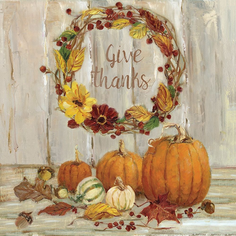 Pumpkin Patch V art print by Sally Swatland for $57.95 CAD