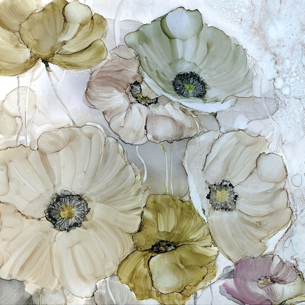 Iridescent Poppies art print by Carol Robinson for $57.95 CAD