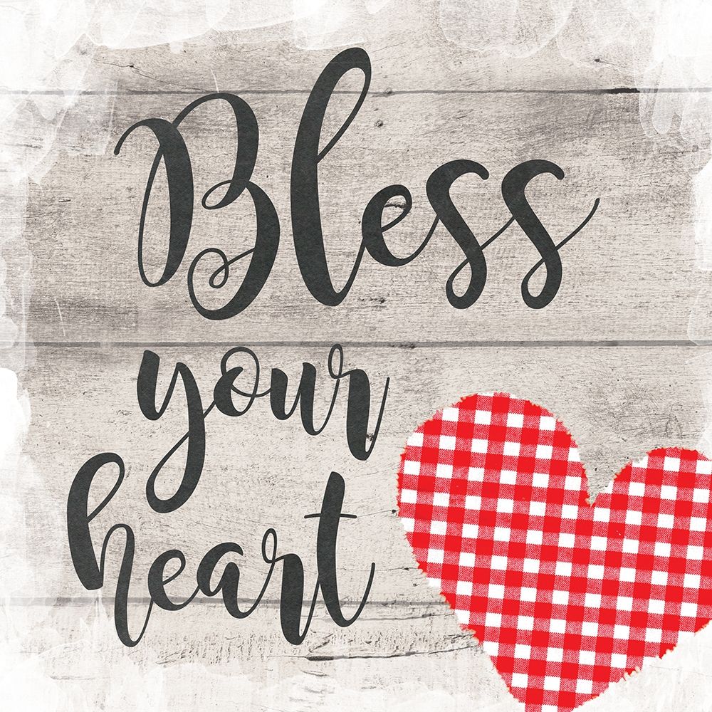 Bless Your Heart art print by Amanda Murray for $57.95 CAD