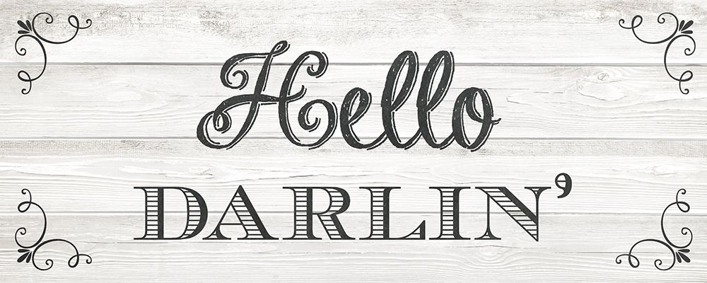 Hello Darlin art print by Amanda Murray for $57.95 CAD