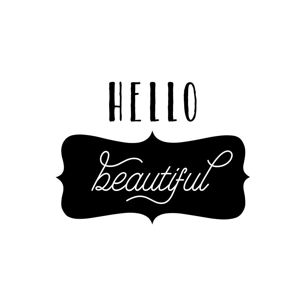 Hello Beautiful art print by Amanda Murray for $57.95 CAD