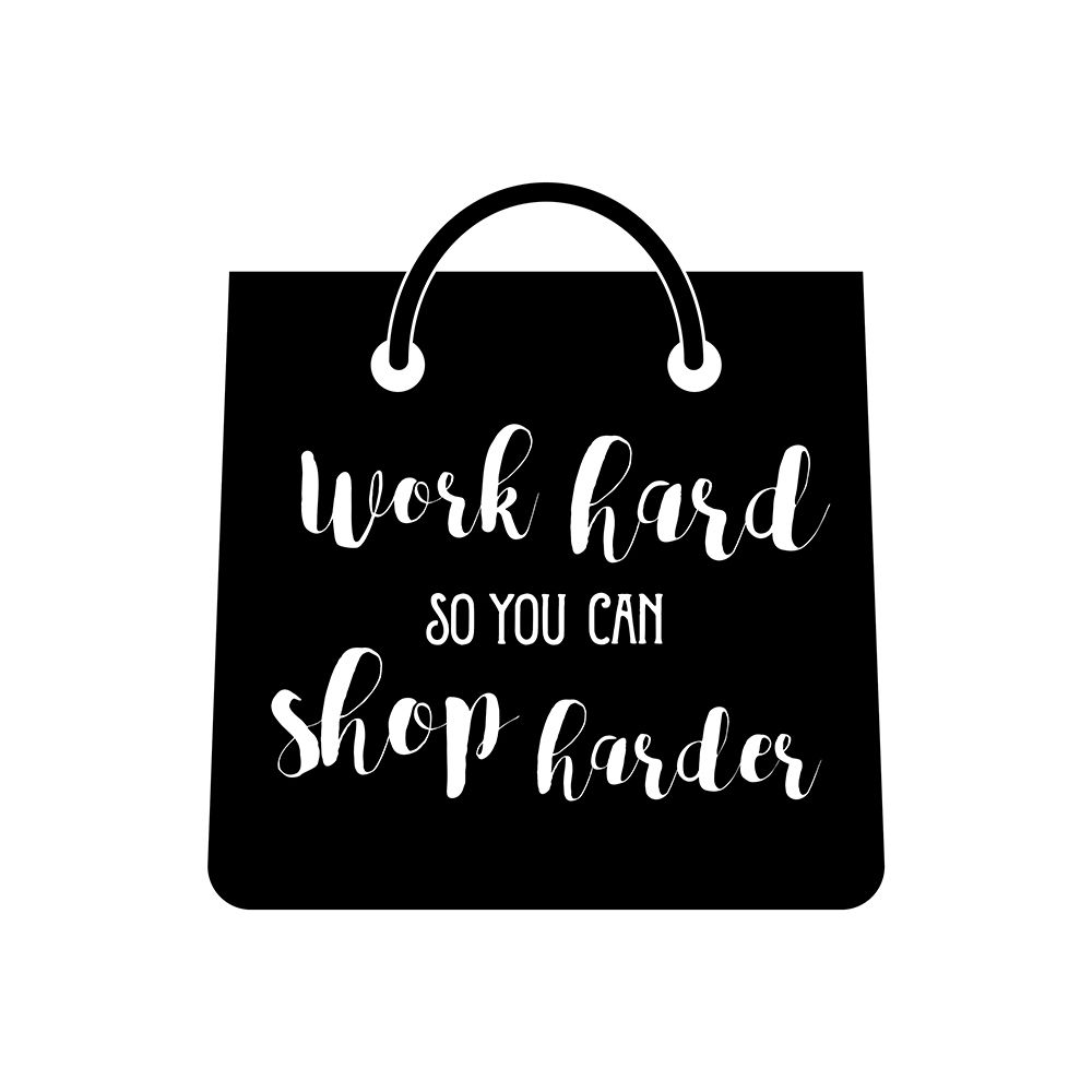 Shop Harder art print by Amanda Murray for $57.95 CAD