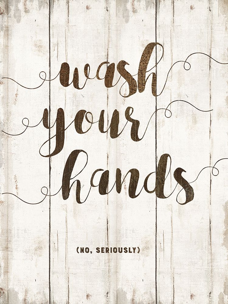 Wash Hands art print by Amanda Murray for $57.95 CAD