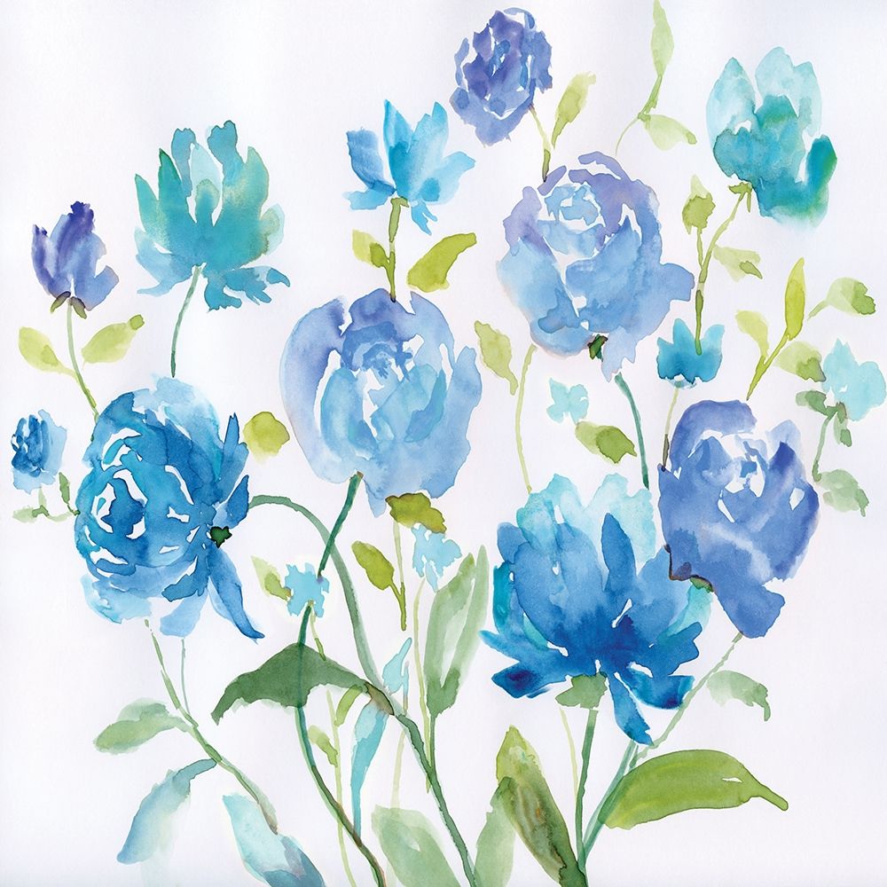 Flower Garden II art print by Nan for $57.95 CAD
