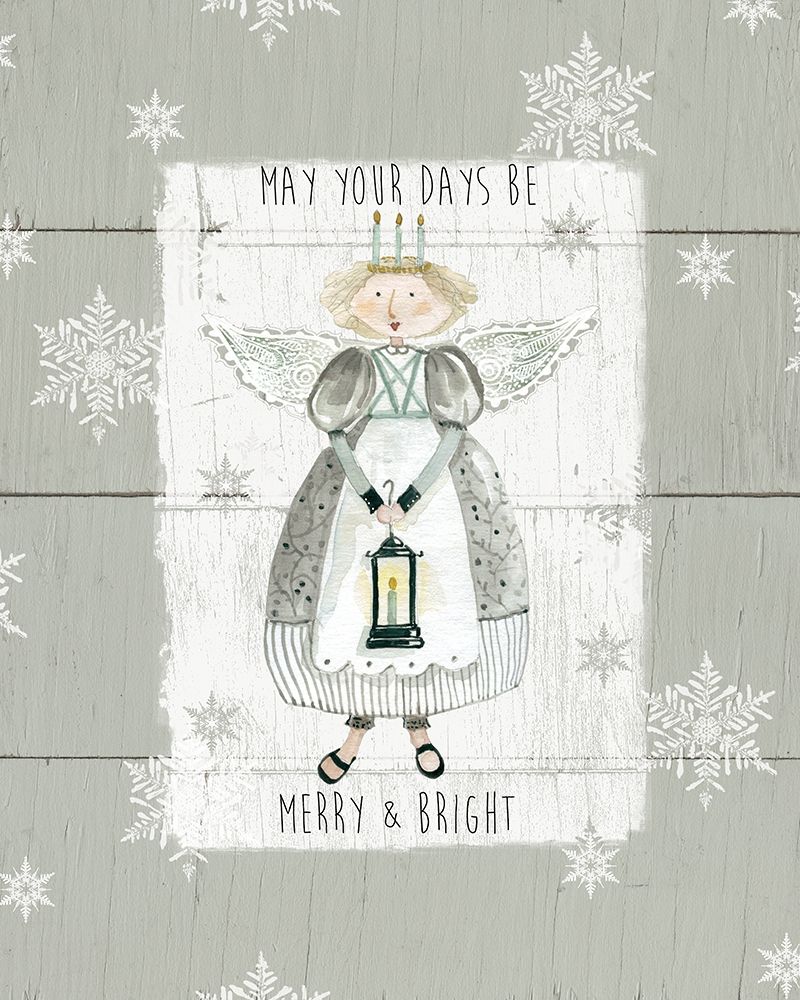 Merry and Bright art print by Carol Robinson for $57.95 CAD
