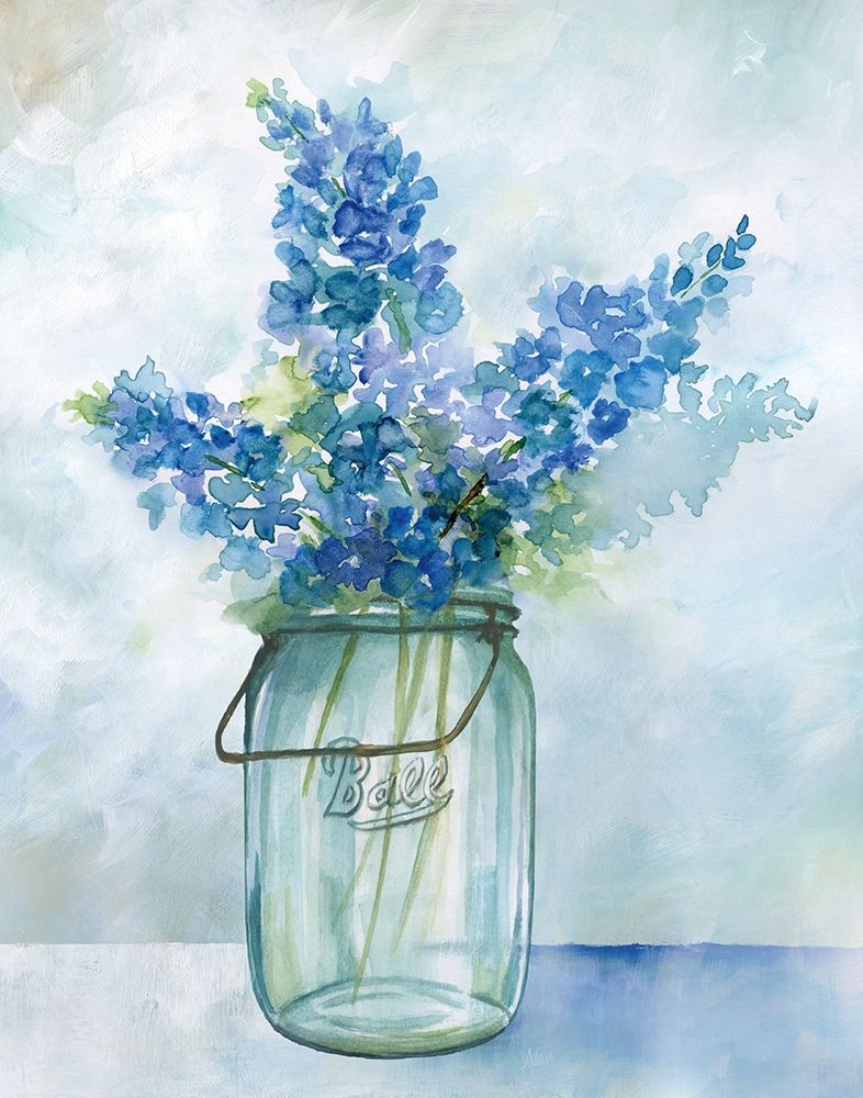 Bluebonnets art print by Nan for $57.95 CAD