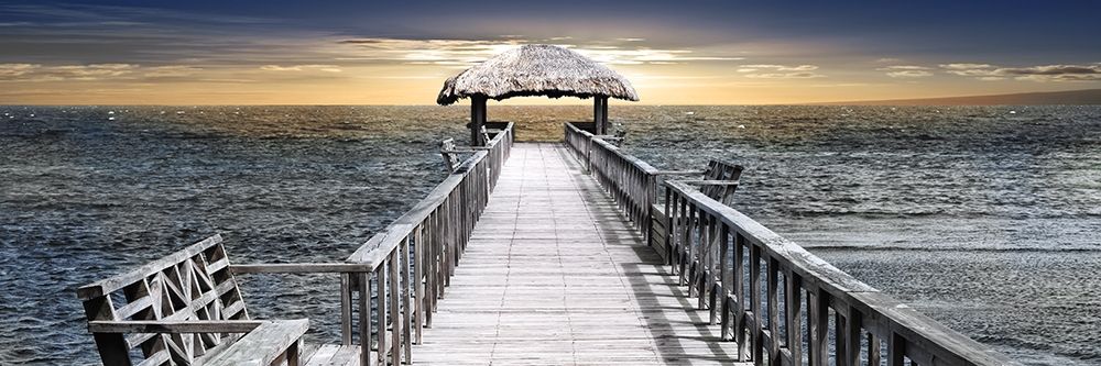 Honduras Pier art print by Natalie Carpentieri for $57.95 CAD