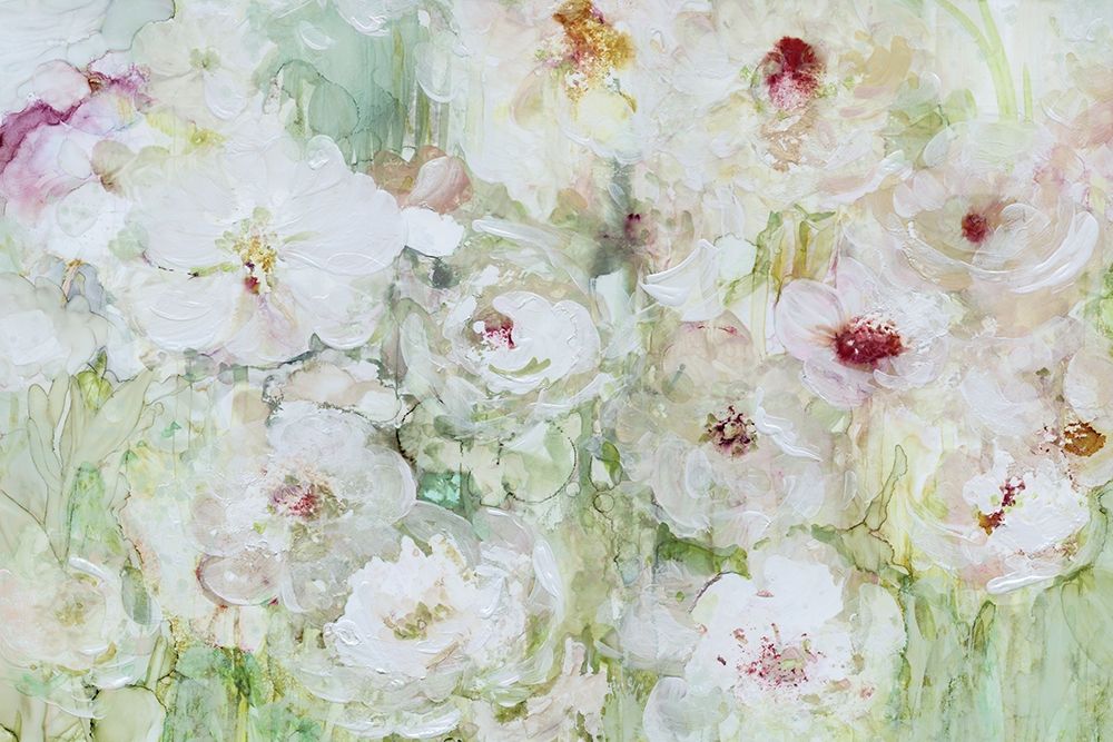 Jardin Blanc art print by Carol Robinson for $57.95 CAD