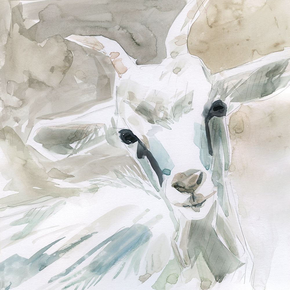 Bill E. Goat art print by Carol Robinson for $57.95 CAD