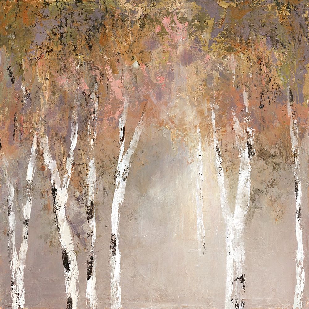 Sunlit Birch II art print by Carol Robinson for $57.95 CAD
