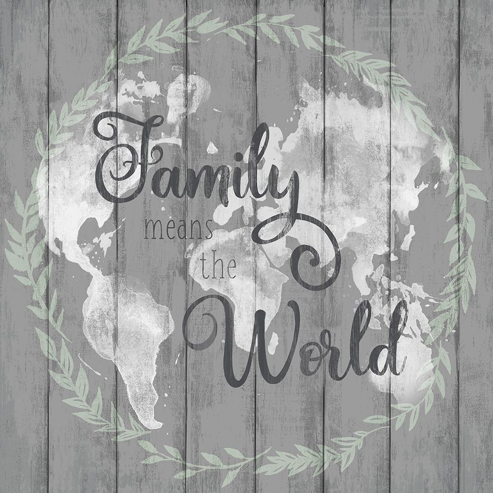Family Means The art print by Conrad Knutsen for $57.95 CAD