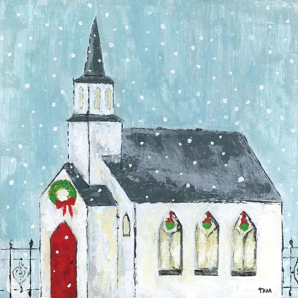 Christmas Night art print by Tava Studios for $57.95 CAD