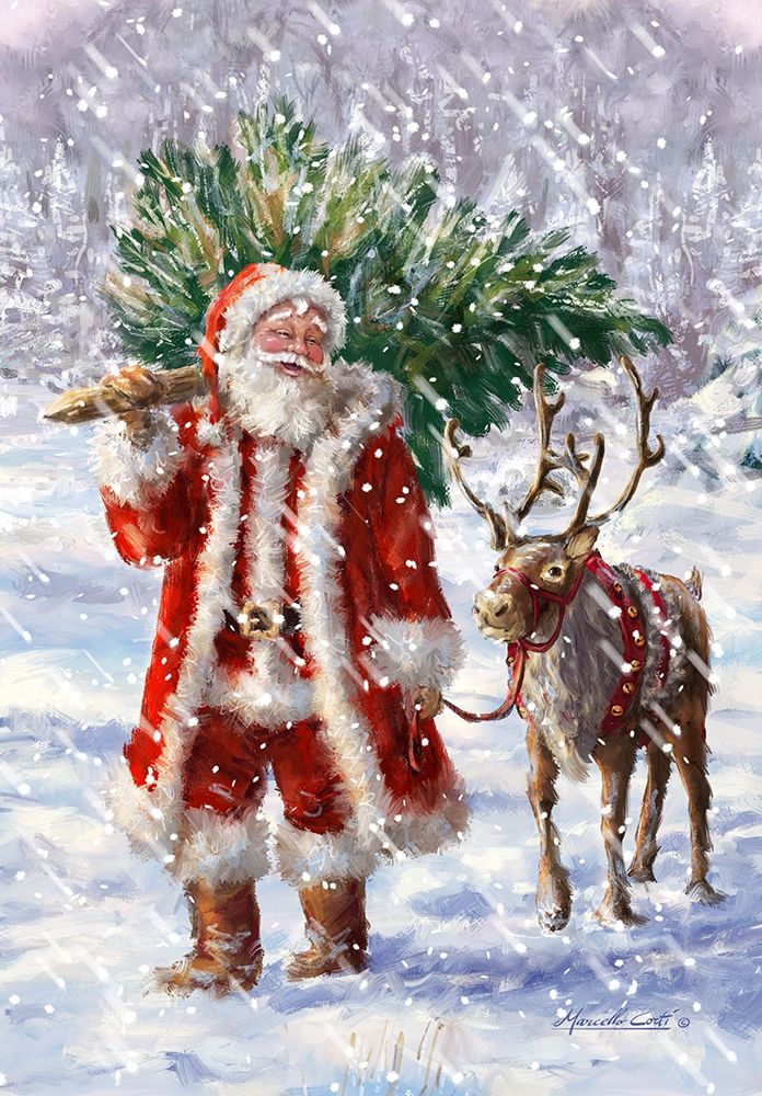 North Pole Tree art print by Marcello Corti for $57.95 CAD