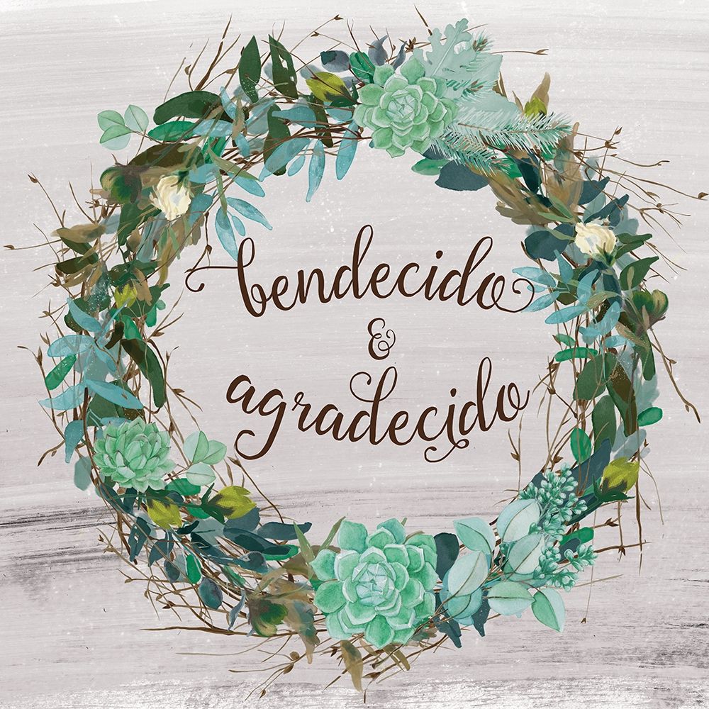 Bendecido art print by Amanda Murray for $57.95 CAD