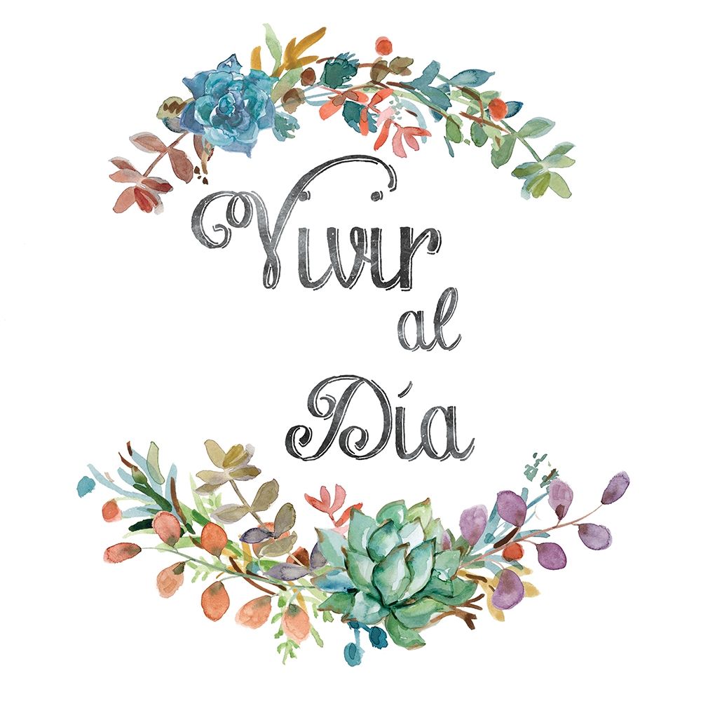 Vivir Al Dia art print by Carol Robinson for $57.95 CAD