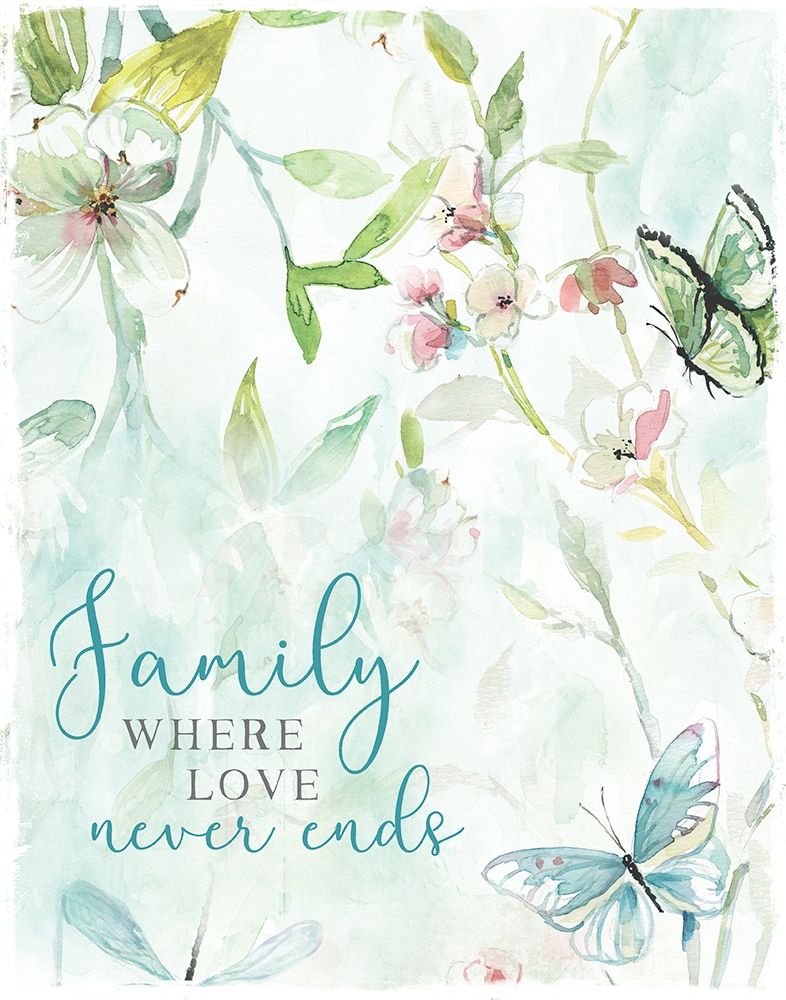 Love Never Ends art print by Carol Robinson for $57.95 CAD