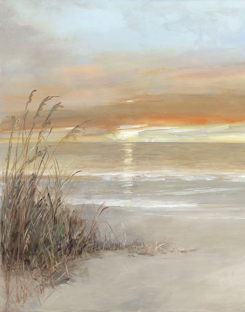 Malibu Sunset art print by Sally Swatland for $57.95 CAD