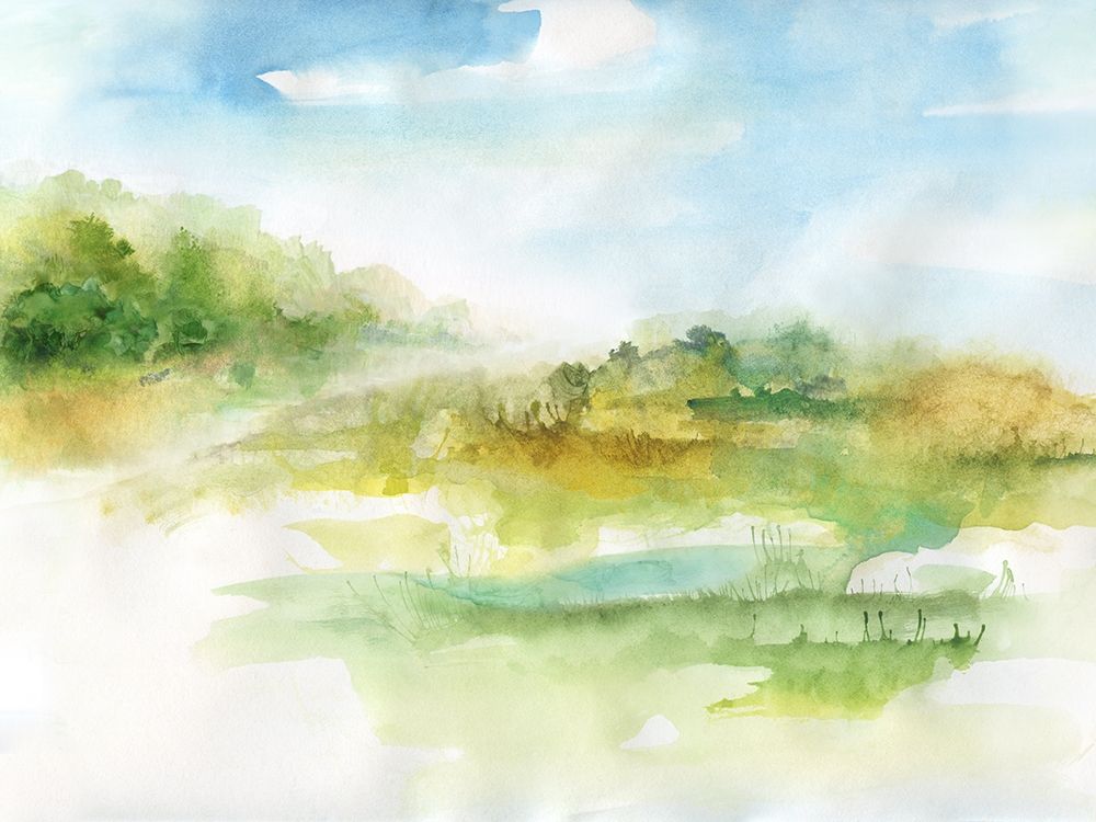 Dreamy Highland art print by Nan for $57.95 CAD
