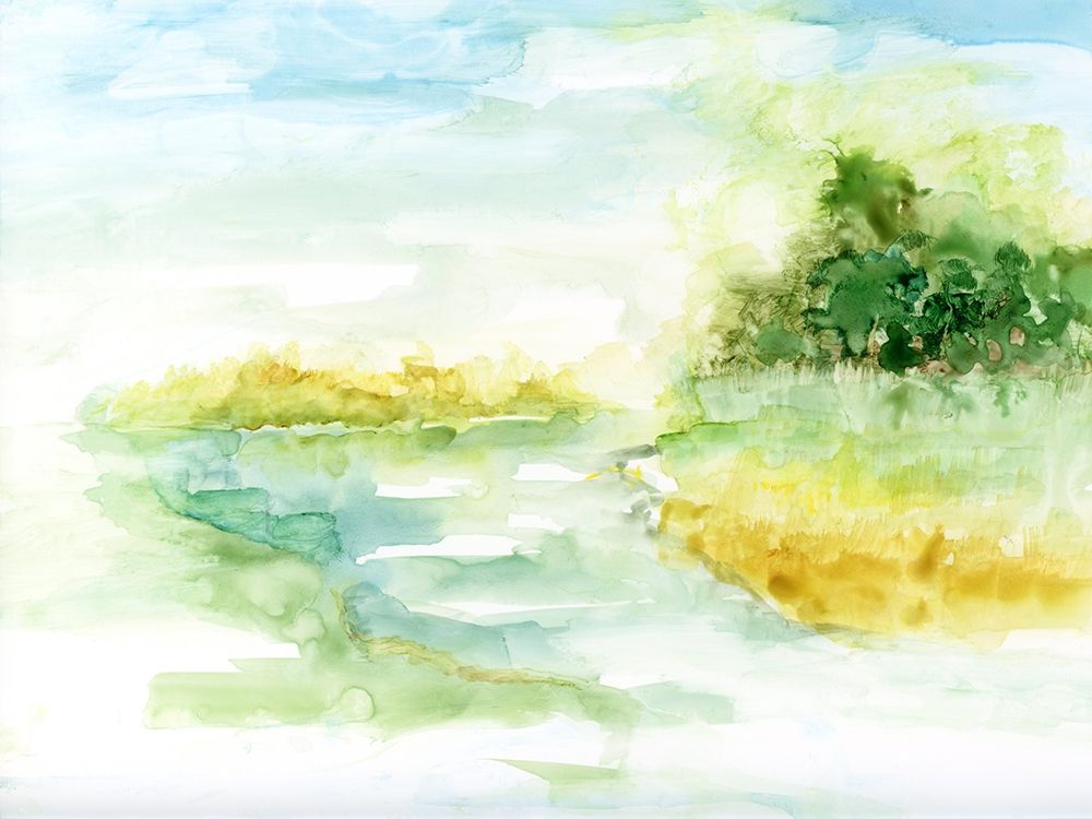 Dreamy Inlet art print by Nan for $57.95 CAD