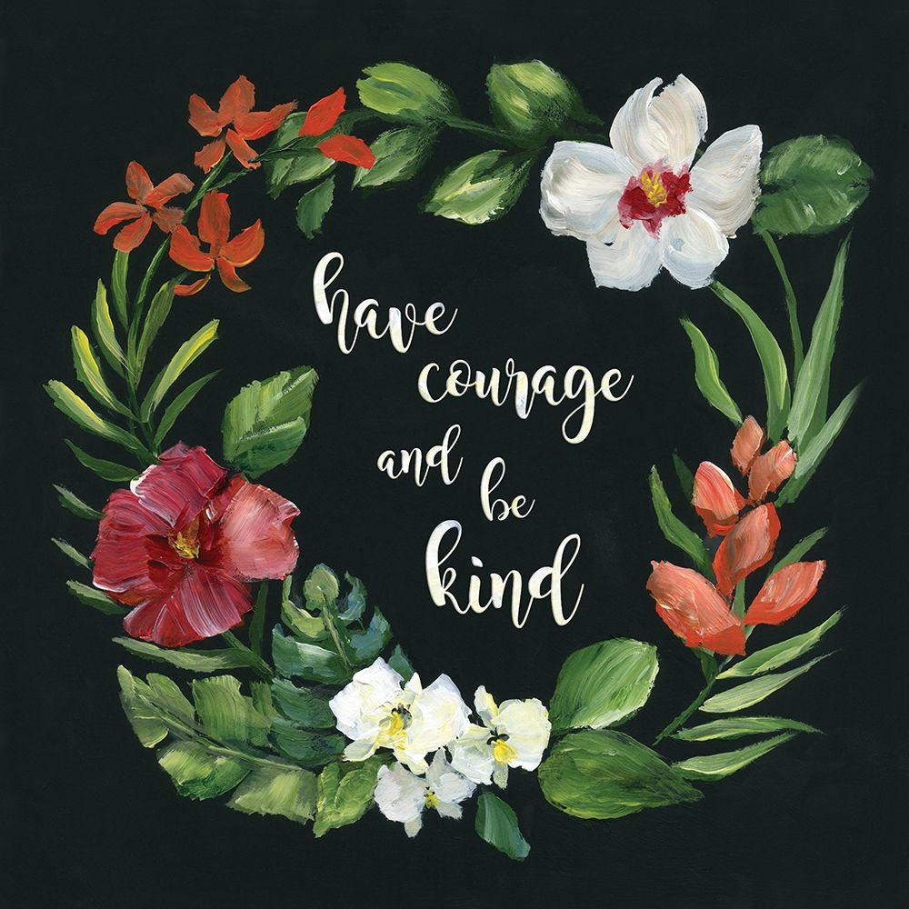 Tropic Wreath art print by Nan for $57.95 CAD
