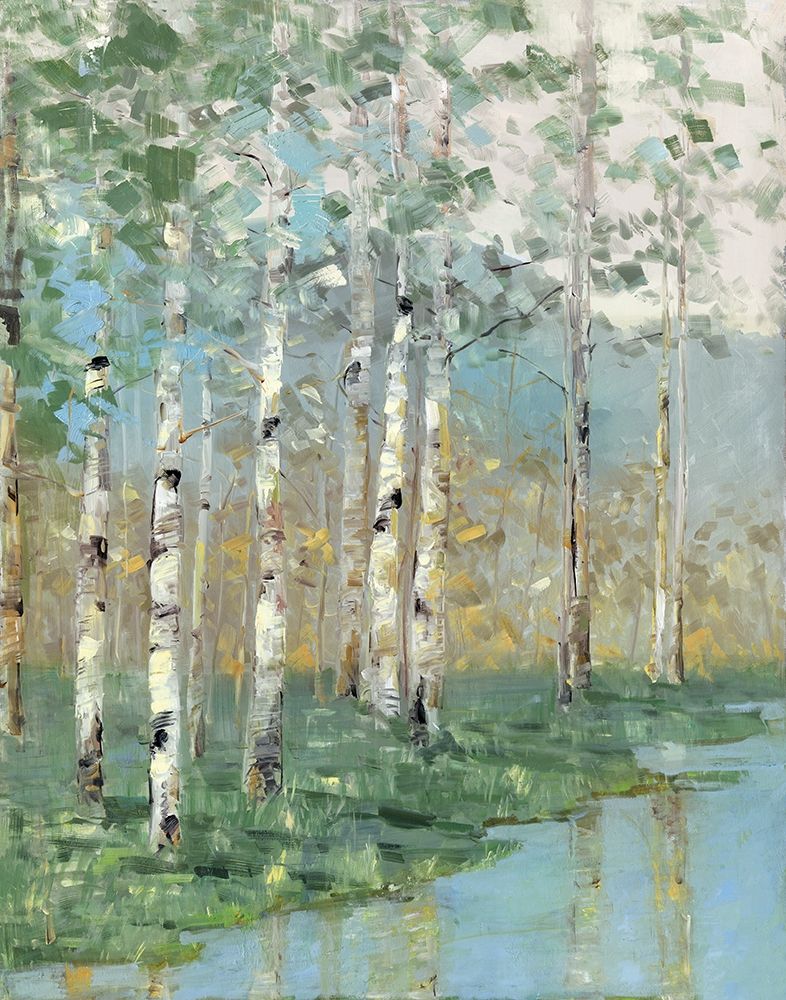Birch art print by Sally Swatland for $57.95 CAD