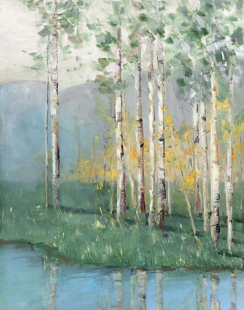 Birch art print by Sally Swatland for $57.95 CAD
