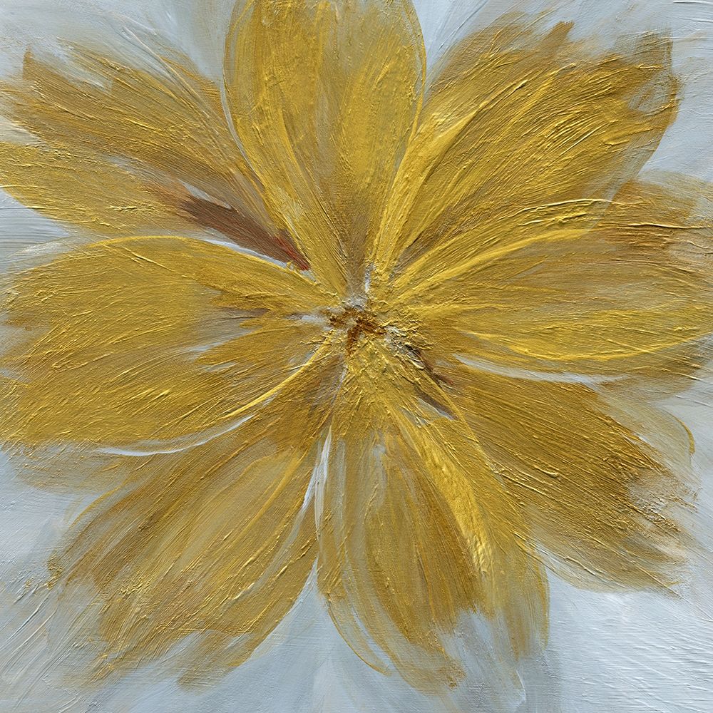 Golden Blue art print by Nan for $57.95 CAD
