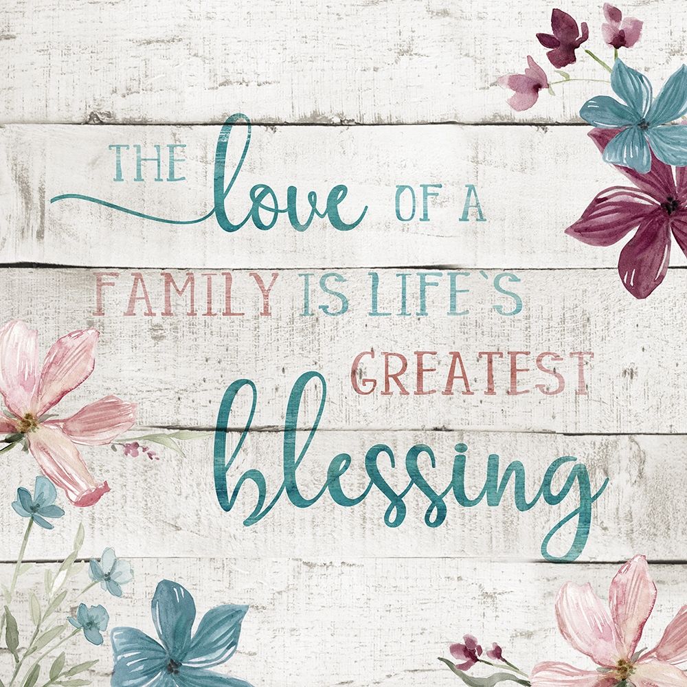 Family Blessing art print by Carol Robinson for $57.95 CAD