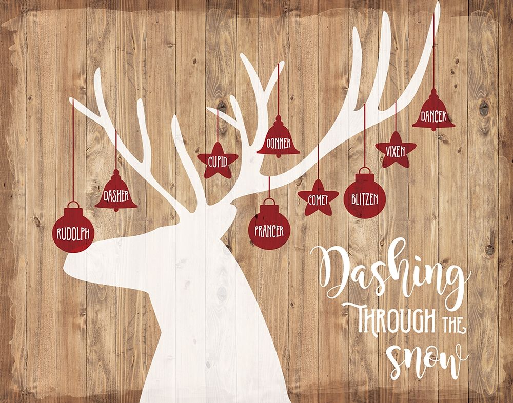 Dashing Through art print by Amanda Murray for $57.95 CAD