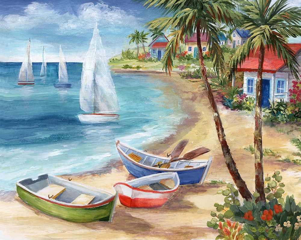 Antiqua Holiday art print by Nan for $57.95 CAD