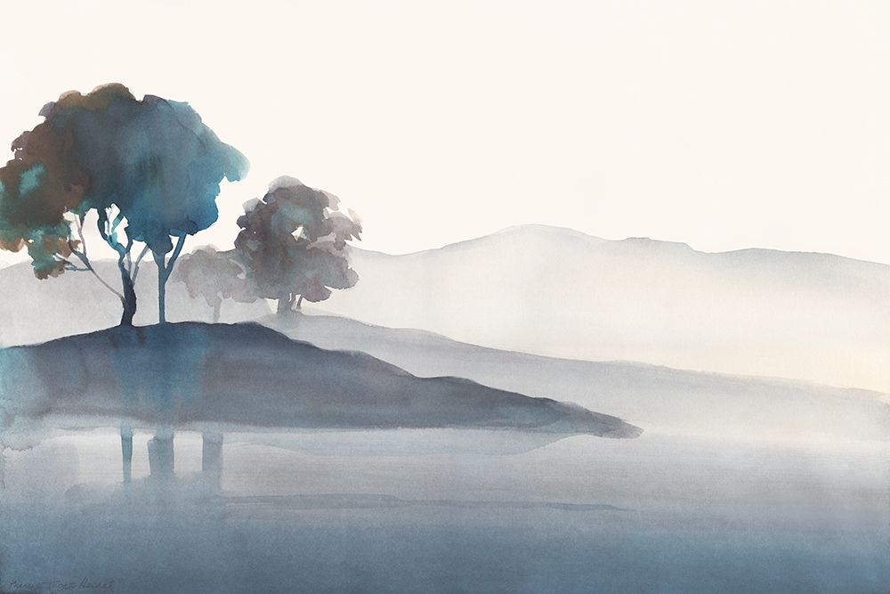 Serene Silhouette art print by Theresa Troise Heidel for $57.95 CAD