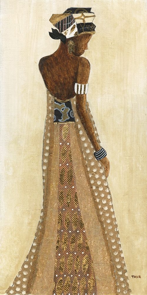 Holiday Dress I art print by Tava Studios for $57.95 CAD