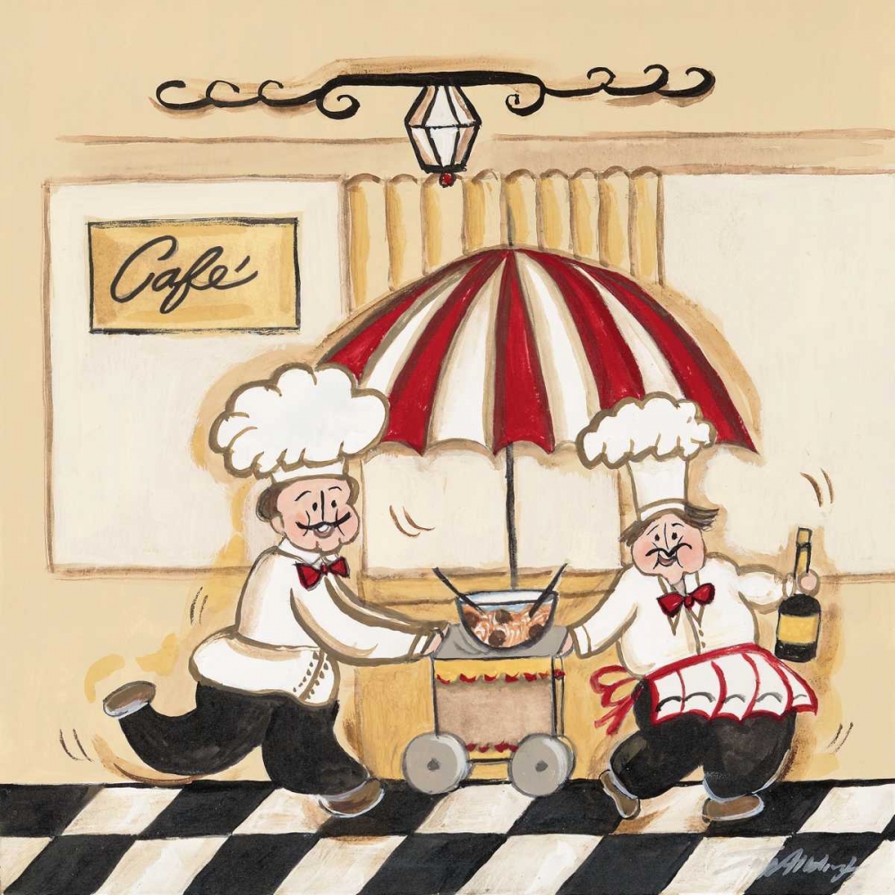 Cafe art print by Joy Alldredge for $57.95 CAD