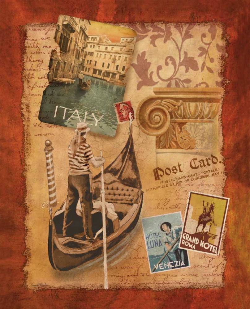 Memories of Italy art print by Conrad Knutsen for $57.95 CAD