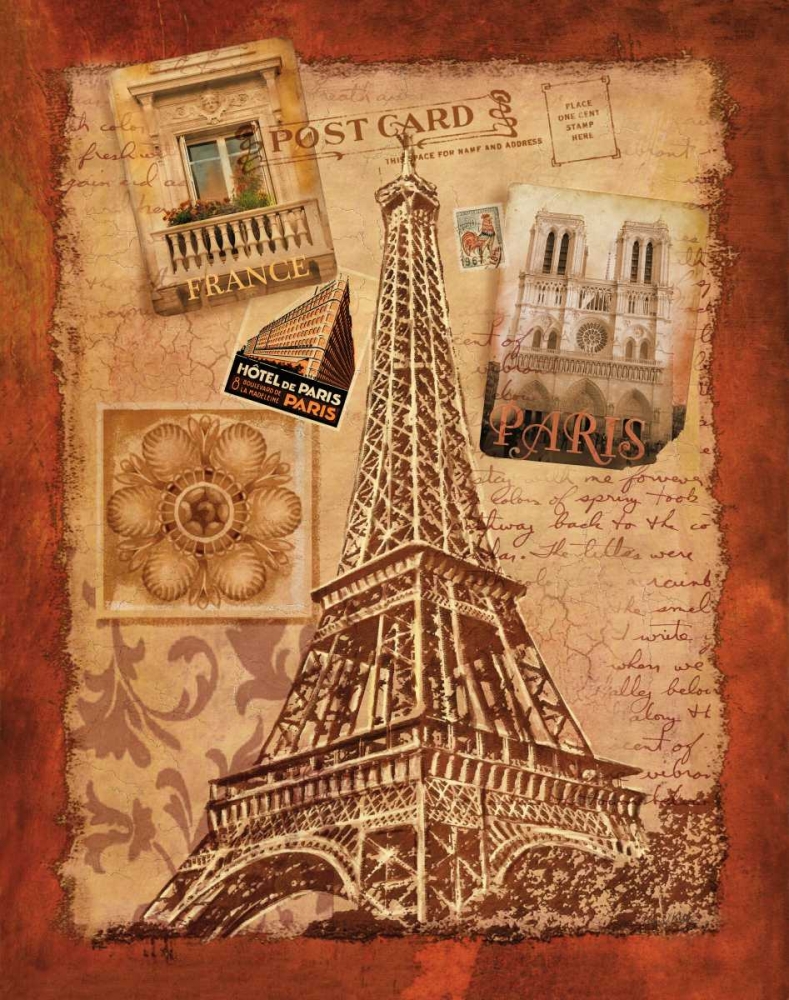 Memories of Paris art print by Conrad Knutsen for $57.95 CAD