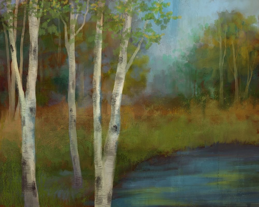 Beside The Still Waters art print by Nan for $57.95 CAD