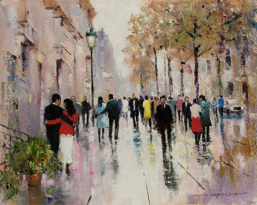 Paris Afternoon II art print by E. Anthony Orme for $57.95 CAD