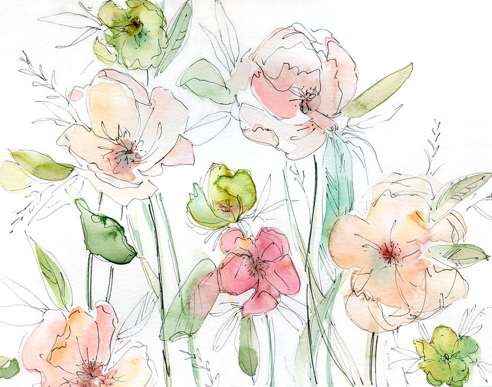 Garden Dance art print by Carol Robinson for $57.95 CAD