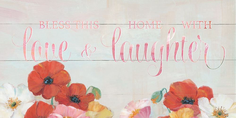 Bless this Home art print by Sally Swatland for $57.95 CAD