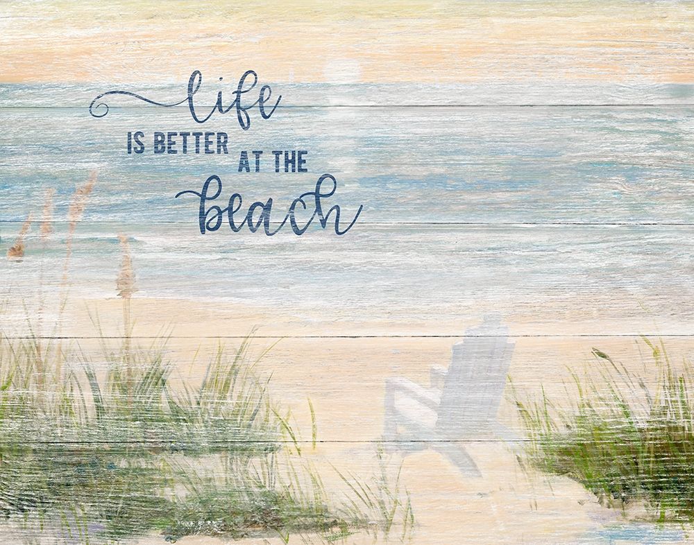 Life is Better art print by Sally Swatland for $57.95 CAD