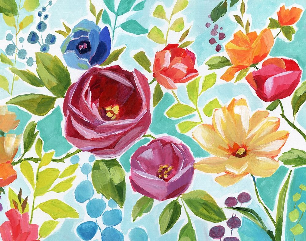Modern Garden IV art print by Nan for $57.95 CAD