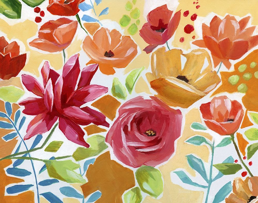 Modern Garden VI art print by Nan for $57.95 CAD