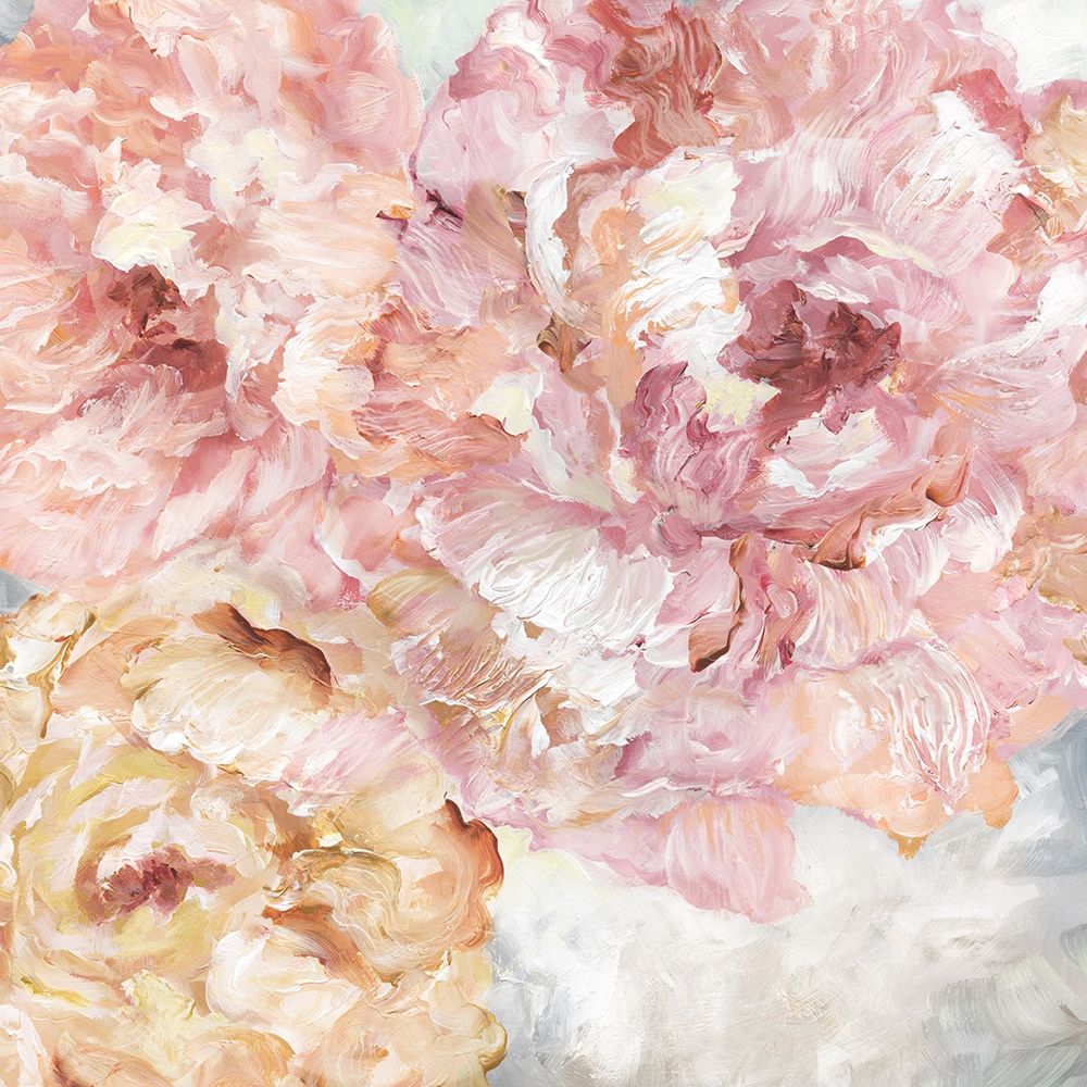 Contemporary Peonies I art print by Nan for $57.95 CAD