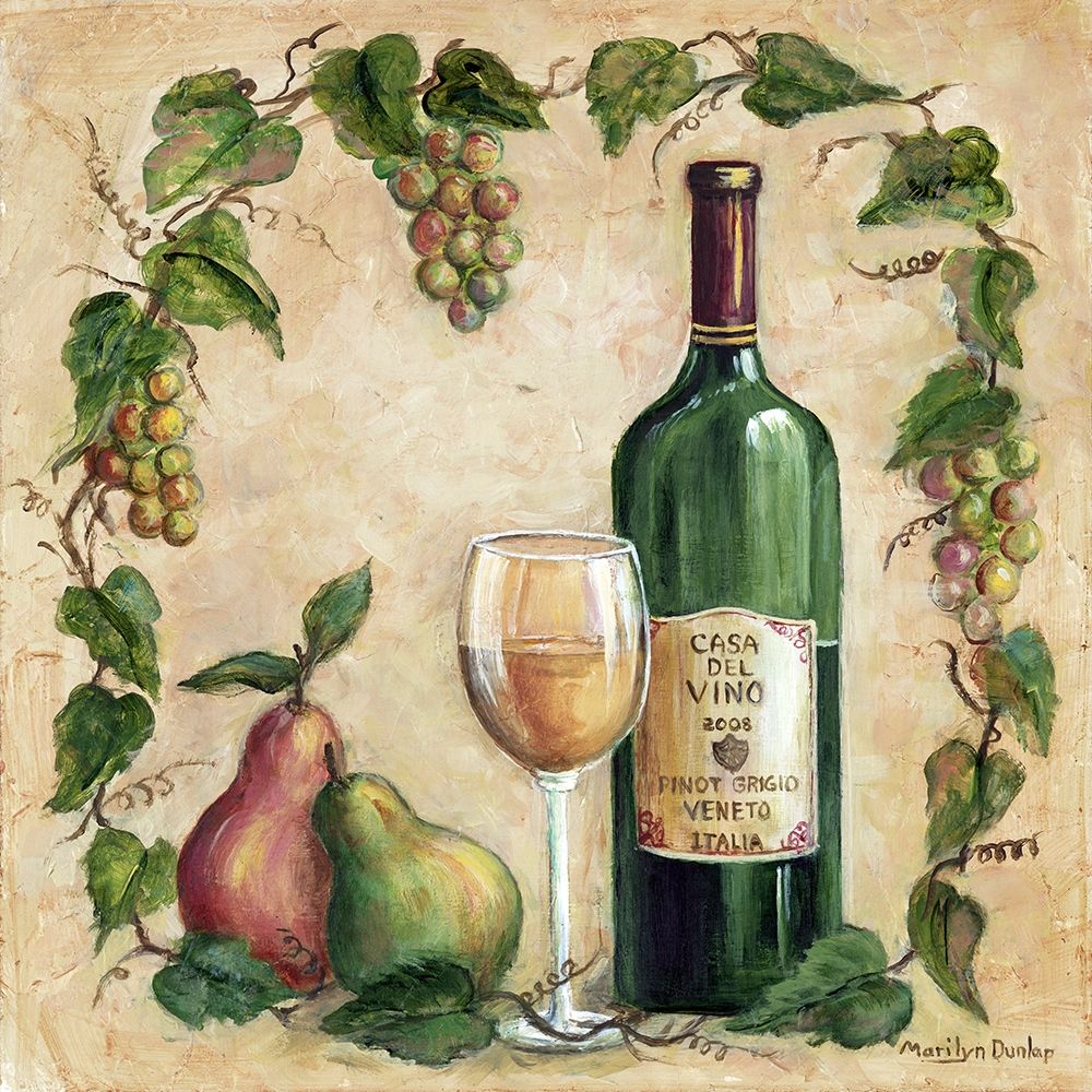 Casa Del Vino art print by Marilyn Dunlap for $57.95 CAD