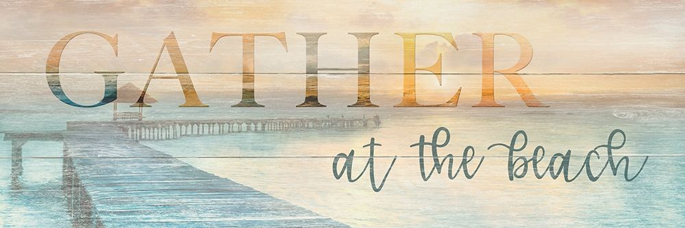 Gather at art print by Mike Calascibetta for $57.95 CAD