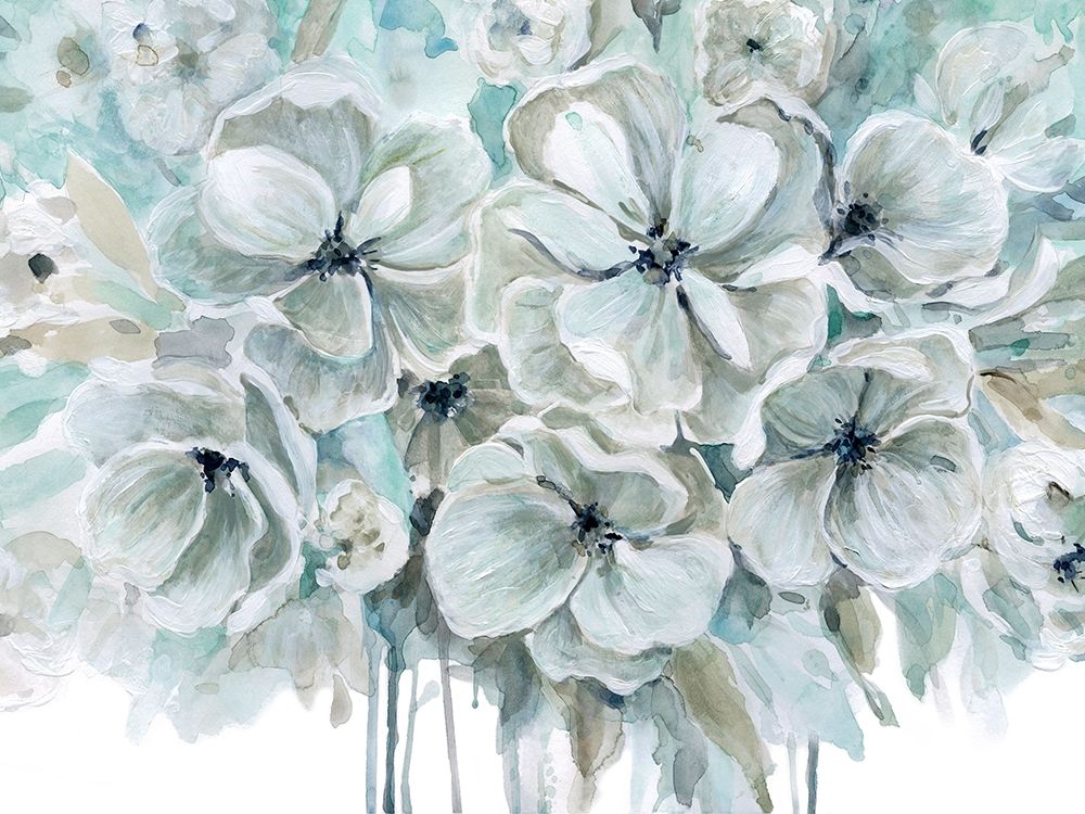 Teal Harmony I art print by Carol Robinson for $57.95 CAD