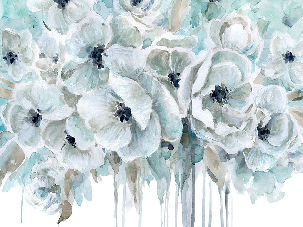 Teal Harmony II art print by Carol Robinson for $57.95 CAD