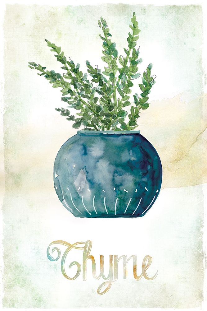 Potted Thyme art print by Carol Robinson for $57.95 CAD