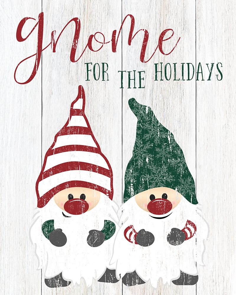 Gnome For The Holidays art print by CAD Designs for $57.95 CAD